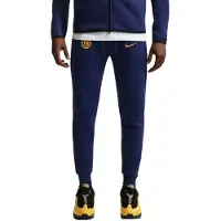 Nike Inter Milan Tech Fleece Joggingbroek 2026-2027 Donkerblauw Zwart Goudgeel