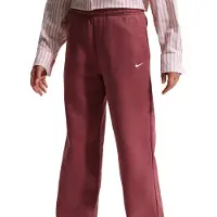 Nike Girls' Studio Fleece Wide Leg Joggers Junior, roze