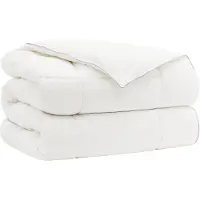 vidaXL Dekbed 200x220 cm Winter 450 GSM Australische Wol Wit