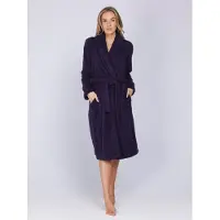 Pastunette - Badjas - Purple Pebbles - Fleece - Paars - Maat S