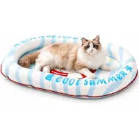 OEM VHV Dierenmat - Koelmat voor honden en katten - Hondenmat - 59x44 cm - Wit