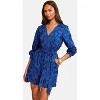 Love & roses Jumpsuit royal blue/koningsblauw / ultramarine blauw