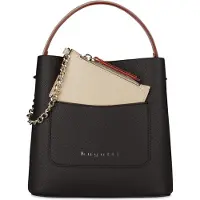 Bugatti schoudertas Ella Bucket Bag Dark Brown donkerbruin