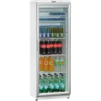 Bartscher Drankenkoeling - 350L - Wit/RVS - 2°C/+10°C - Statisch - 600x600x1730mm - Horeca Koelkast