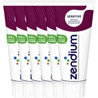 Zendium Sensitive Tandpasta - 6 x 75 ml - Voordeelverpakking