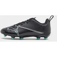 Puma Ultra 7 Play Gras / Kunstgras Voetbalschoenen (MG) Kids Zwart Intense Mint
