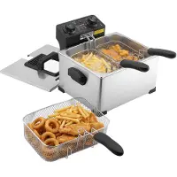 Vevor Commerciële Elektrische Friteuse