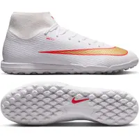 Nike Mercurial Superfly 11 Academy Turf Voetbalschoenen (TF) Wit Felrood Goud