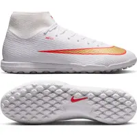 Nike Mercurial Superfly 11 Academy Turf Voetbalschoenen (TF) Wit Felrood Goud