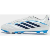 Adidas Copa Pure IV Club Gras / Kunstgras Voetbalschoenen (MG) Kids Wit Blauw Donkerblauw