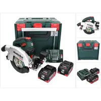 Metabo KS 18 LTX 66 BL accu-handcirkelzaag 18 V 165 mm + 2x accu 10,0 Ah + oplader + metaBOX