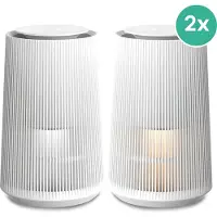 MIRI EasyBreath (2x) – Luchtreiniger – 250 m³/h – HEPA 13 filter – Ruimtes tot 50m² – Air Purifier – Koolstoffilter – Ionisator – UV-C – Luchtkwaliteit Indicator – WiFi en App