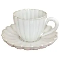 Bricard Paris Espressoset - 12-delig - Beige - 125ml - Porselein - Kleine Koffiekopjes