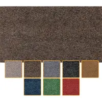 ANRO Deurmat Bruin 100x50cm – Schoonloopmat Antislip Wasbaar Voordeur Hal Binnen & Buiten Op Maat