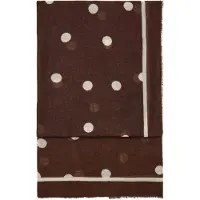 Mango Sjaal bruin / offwhite