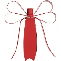 Clayre & Eef Kandelaar 19x15x20 cm Rood Metaal