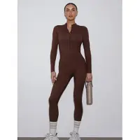 Estro Jumpsuit '6649' donkerbruin