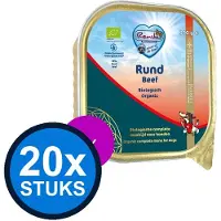 Renske 20x vers hond alu graanvrij rund biologisch 300gr