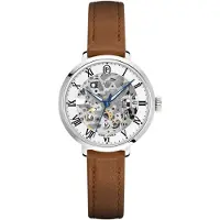 Pierre Lannier Analoog horloge wit