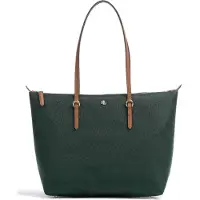 Ralph Lauren Shopper 'KEATON' cognac / donkergroen