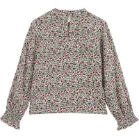 We fashion Blouse oker / groen / bourgogne / offwhite