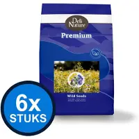 Deli Nature 6x Premium wilde zaden 600gr