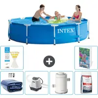 Intex Framezwembad, rond - 305x76 cm - 5-delig, model S155