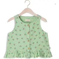JENEST Meisjes Tops & T-shirts Sofie Top - Mint - Maat 134/140