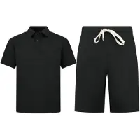 Enos Zomerset ribbed oversized polo shirt