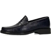 Manfield Mocassins navy