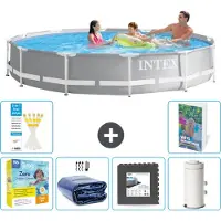 Intex Prism Frame Zwembad, rond - 366x76 cm - 5-delig, model S111
