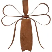 Clayre & Eef Kandelaar 19x15x18 cm Bruin Metaal