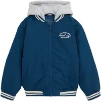 We fashion Tussenjas blauw / kobaltblauw / grijs gemêleerd