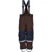 Didriksons Skibroek m. Bretellen - Idre - Shadow Brown - - 130 - Skibroeken