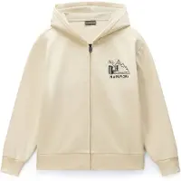 Napapijri Sweatvest 'B-Acadia' crème / zwart
