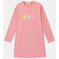 Woody Dames Slaapkleedje Multicolor Streep XL
