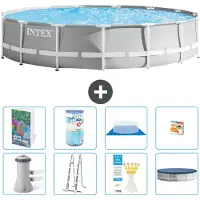 Intex Prism Frame Zwembad, rond - 457x107 cm - 7-delig, model S541
