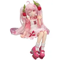 Furyu Hatsune Miku Noodle Stopper PVC Statue Sakura Miku 2025 Wink Ver. 14 cm