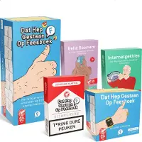 Kuna Una Tuna Games Dat Hep Gestaan Op Feesboek Basisspel met 4 uitbreidingen - Nederlandstalig partyspel