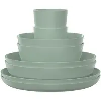 Mepal servies set Silueta - 8-delig voor 2 personen - Nordic sage