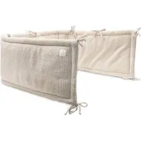 Jollein Boxbumper Sprinkle Knit 180x30 cm Sand
