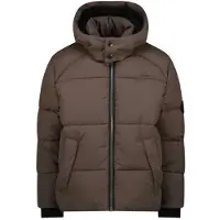 Vingino gewatteerde winterjas - donkerbruin Jongens Polyamide Capuchon - maat 176