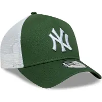 New Era Pet 'LEAGUE ESS NEYYAN' donkergroen / wit