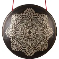 Sela Chau Gong 24" Flower Mandala