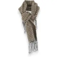 Bellerose Dames Sjaal Milan beige geruit (OSFA), Casual, Wol BW262835 F2645F