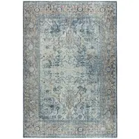 Muratap Vintage vloerkleed santorini creme multi wasbaar- 80x150 cm