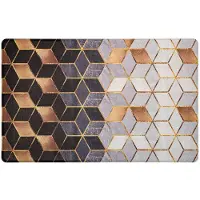 ANRO Goldcube Anti-vermoeidheidsmat 50x80 cm - Keuken - Werkplek