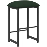 vidaXL Barkruk Donkergroen 40 x 32 x 64 cm Bewerkt hout