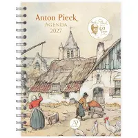 Comello Bureau agenda - 2027 - Anton Pieck - Boerderij - Met spiraal - 17,6x23,8cm