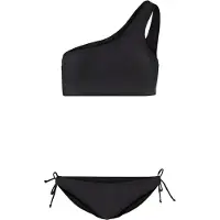 Urban Classics Dames/Dames Asymmetrische Bikini (Zwart)